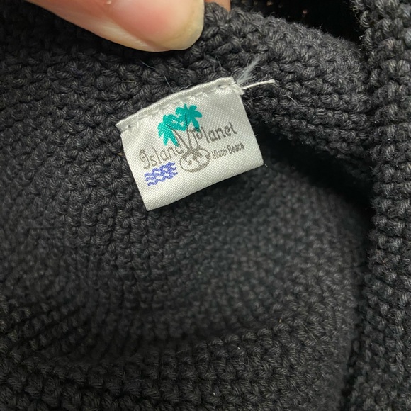 Island Planet Sequined Woven Sunhat - Picture 6 of 7